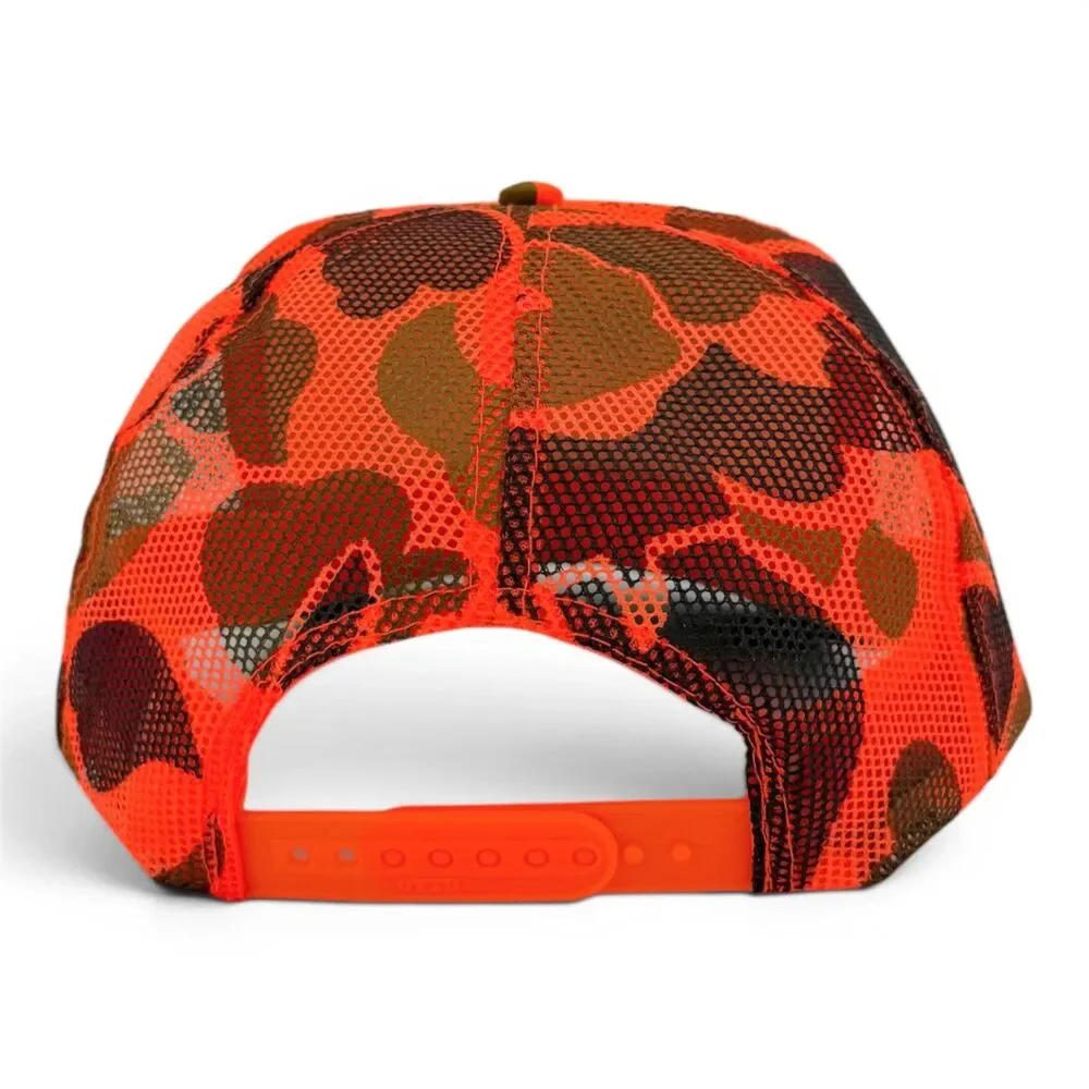 Montana Knife Co MKC Big State Logo Orange Foam Trucker Hunter Hat